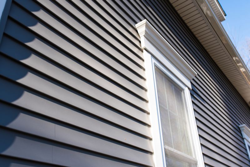 Close-up of Siding Seams